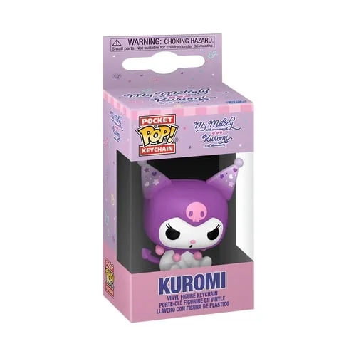 KUROMI 20TH ANNIVERSARY - Pocket Pop Keychain 4cm - Kuromi